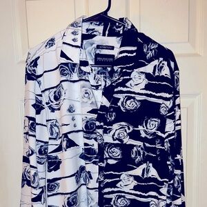 Drill Clothing Company Men’s Long Sleeve Button-Up Shirt – Size L